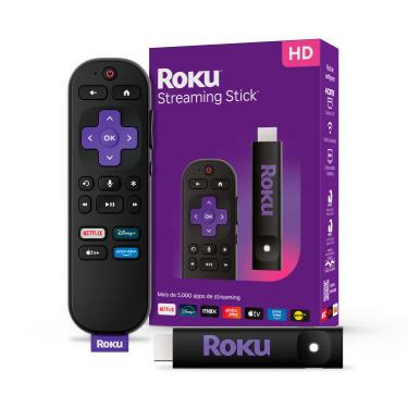 Imagem de Roku Streaming Stick 2025, Dispositivo para TV HD/FHD com Controle por Voz