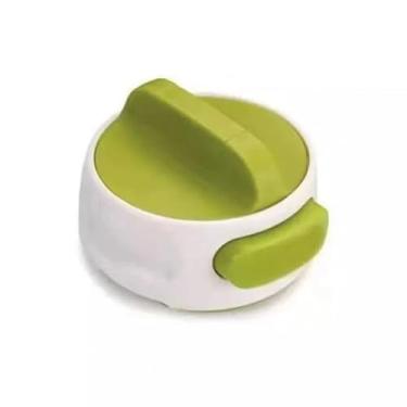 Imagem de 1 abridor de latas, ferramenta de cozinha, adequado para latas, seguro e rápido de usar (verde)