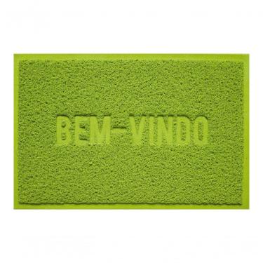 Imagem de Capacho De Poa Vinílico Color Block Verde 60x40cm - Uzoo Capacho Vinilico Color Block 60x40cm Verde 375c