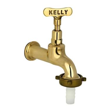 Imagem de Torneira Jardim Longa Amarela Com Bucha 1/2 1130 A Kelly Cor