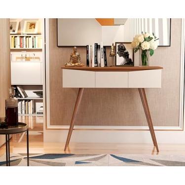 Imagem de Aparador 3 Gavetas Paris - JM3 Moveis (Off White/Freijó)