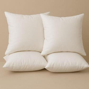 Imagem de Almofada Refil de 45x45 Enchimento Silicone Macio Aumofada Fofinha Ant