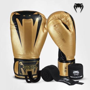 Imagem de Luva boxe e Muay Thai Venum Giant Evo Pro Gold-Unissex