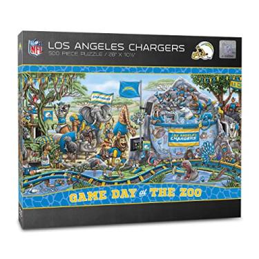 Imagem de YouTheFan Quebra-cabeça NFL Los Angeles Chargers Dia do Jogo no Zoológico 500 peças
