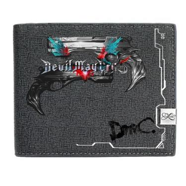 Imagem de Carteira Devils Mays Crys Anime Characters Slim BiFold PU - Yiweisai