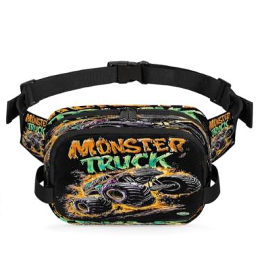 Imagem de Pochete preta para mulheres e homens com alça ajustável, bolsa transversal, bolsa de peito, bolsa tiracolo, Cor 13