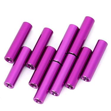 Imagem de FTVOGUE M3 Standoff, 10pcs M3x20 Rodada de Alumínio Standoff Coluna Espaçador Stud Fastener Rods Balanceador para FPV, Rack Quadcopter, UAV, Adequado para Aeronaves, Multi-rotor, Drone, Helicóptero