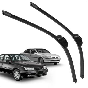 Imagem de Par Palheta Dianteira Limpadora de Para-brisa Vectra 1993 A 2005 de Silicone