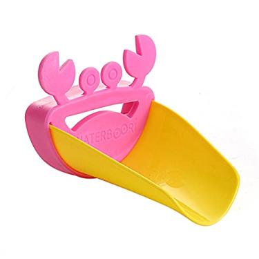 Imagem de AKOAK 1 pacote extensor de torneira de plástico dispositivo de lavagem de mãos infantil bonito desenho animado bebê lavagem à mão ferramenta de água crianças dispositivo assistente de lavagem de mãos