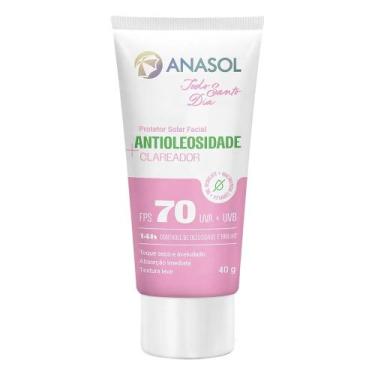 Imagem de Anasol Todo Santo Dia Protetor Solar Facial Clareador FPS70 40g