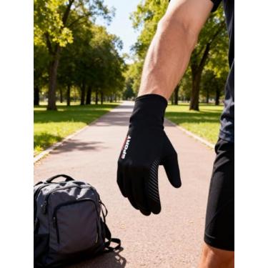 Imagem de Luvas de proteção solar de seda gelo leves e elásticas para dirigir para homens e mulheres para ciclismo, caminhadas, atividades ao ar livre