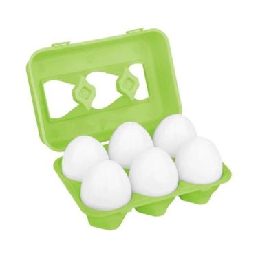 Imagem de Conjunto De Brinquedos De Ovos Para Reconhecimento De Cores E Formas P