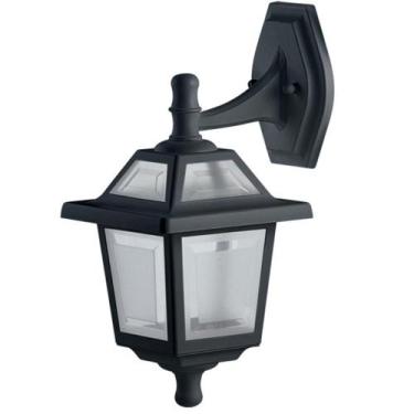 Imagem de Arandela Colonial Preta em Alumínio Luminária de Parede 39cm Ravena Di