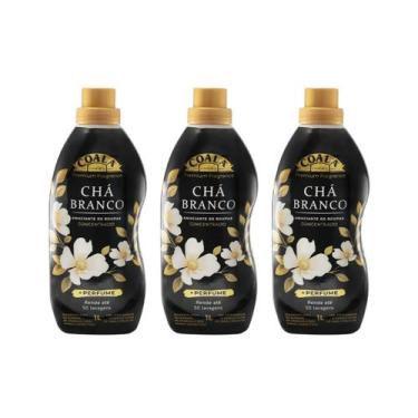Imagem de Kit Lavanderia 03 Amaciante Concentrado Coala Chá Branco 1L. Proteção 