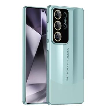 Imagem de Capa ultrafina para Samsung Galaxy S25/S25 Plus/S25 Ultra, capa de telefone de luxo moderna com proteção de câmera antiarranhões