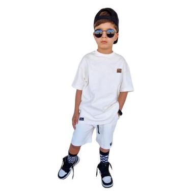 Imagem de Conjunto Masculino Infantil Menino Juvenil Verão Casual - Ewg Moda Inf