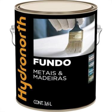 Imagem de Fundo Para Madeira Hydronorth 3,6L Branco - RCD