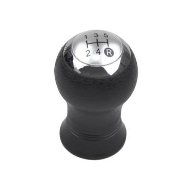 Imagem de Malcayang Manípulo de câmbio de marchas alavanca de câmbio alavanca de transmissão manual para Yaris 2005-2010 (prata)