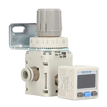 Imagem de Garosa Regulador de Ar Comprimido Em Miniatura, Regulador de Pressão de Ar Ajustável Com Display Digital e Mecanismo de Travamento Automático para Compressores de e Ferramentas Pneumáticas