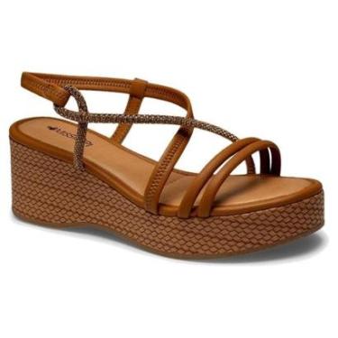 Imagem de Sandália Feminina Mississipi Salto Anabela Conforto MF502-Feminino