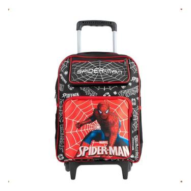 Imagem de Mochila Infantil Escolar Homem Aranha Menino - LOBETRIX