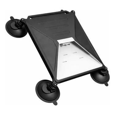 Imagem de Suporte Case Silicone Com Ventosa Veicular P/ Starlink Mini Preto