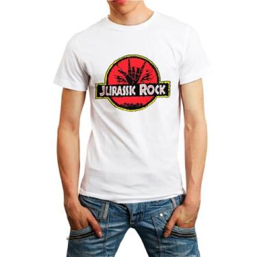 Imagem de Camiseta jurassic rock camisa masculina lançamento - DESIGN CAMISETAS,