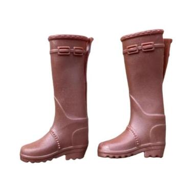 Imagem de Botas De Inverno De Salto Alto De 30cm Para Bonecas De Escala 1/6, Ace