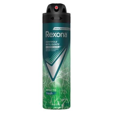 Imagem de Desodorante Antitranspirante Aerosol Masculino Rexona Impacto 72 horas