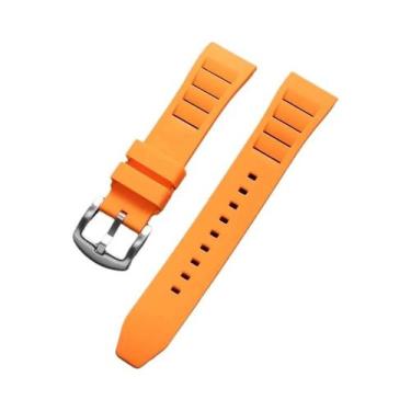 Imagem de Pulseira De Borracha Impermeável Para Relógio Seiko 20mm 22mm Com Libe