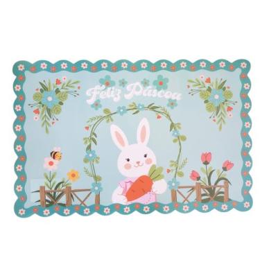 Imagem de Jogo Americano de Páscoa Souplat Lugar Americano PVC Estampa - Multi, 