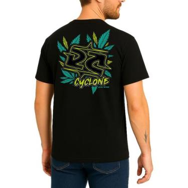 Imagem de (LANÇAMENTO) Camisa Cyclone Green Forever Metal, Preto, GG
