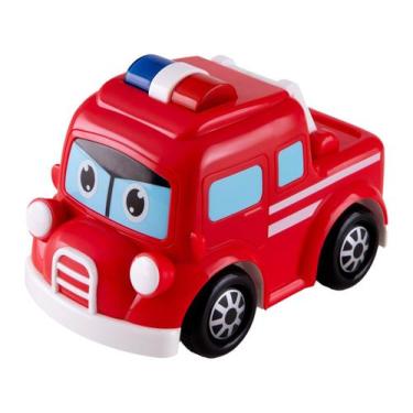 Imagem de Carrinho de Fricção Baby Land Carro de Bombeiro - Musical Cardoso Toys