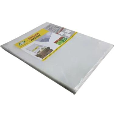 Imagem de Envelope Plástico Ofício ACP Móveis 006-100 OF 0,6MM Tamanho Carta Pacote 100 Unidades...