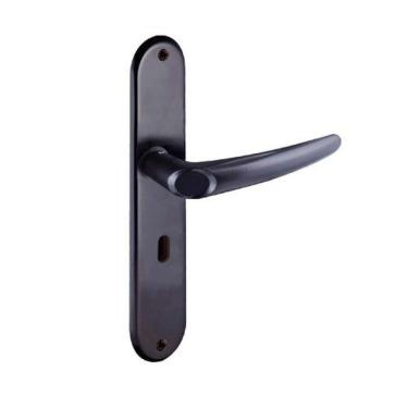 Imagem de Fechadura Interna de Embutir Joy F-2700-46 PF Mecânica com Chave para Porta de Madeira Cromado Prata