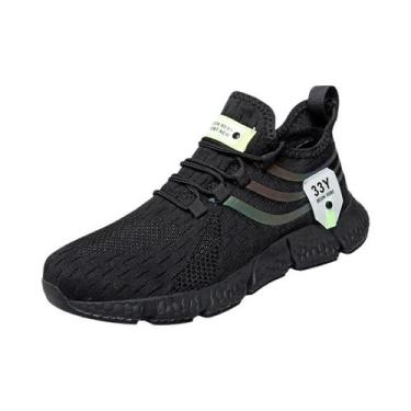 Imagem de Tênis Masculinos Respiráveis Em Malha, Casuais E Confortáveis Para Ati