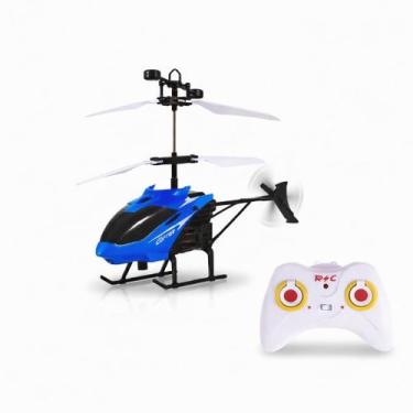 Imagem de Helicóptero Controle Remoto Infantil com Sensor de Mão Recarregável US
