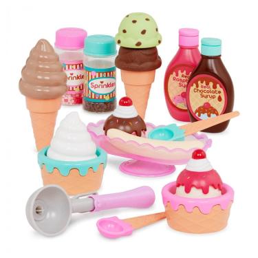 Imagem de Battat Play Circle - Conjunto De Sorvete Com 21 Peças Para Cozinha Infantil (3 Anos +)