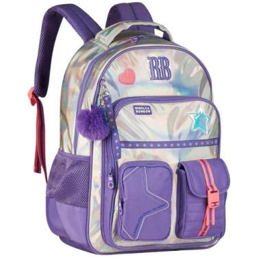 Imagem de Mochila de Costas Juvenil Feminina Rebecca Bonbon RB Design Estiloso p