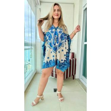 Imagem de Bata Kaftan Indiana Elegance Plus Size - Cod. 172009 - Aleci Fashion, 