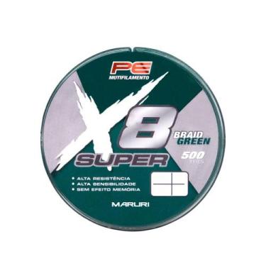 Imagem de Linha de Pesca Multifilamento x8 Super 500m  Maruri , 0.14mm