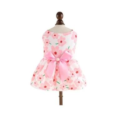 Imagem de Vestido De Princesa Para Gatos E Gatinhos, Listrado E Xadrez Com Laço,