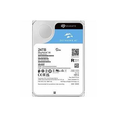 Imagem de HD Seagate SkyHawk AI 24TB 3.5 SATA 3 7200RPM ST24000VE002 Vigilância 