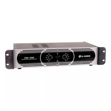 Imagem de Amplificador de Potência 300W 4 OHMS PRO 1200 - LL AUDIO