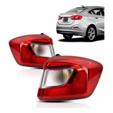 Imagem de Par Lanterna Canto Cruze Sedan 2017 2018 19 a 2020 2021 2022 - bbs