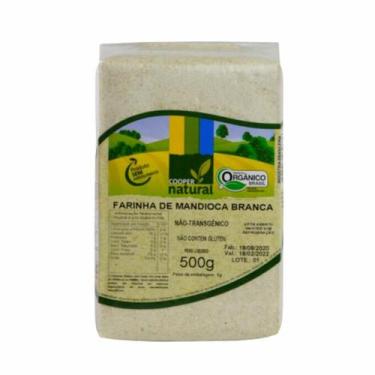 Imagem de Farinha de Mandioca Branca Orgânica Coopernatural 500g