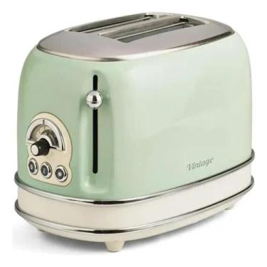 Imagem de Torradeira 110 volts ariete vintage 10256-ari-i metal, Verde, UN, 110V