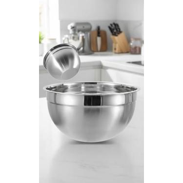 Imagem de Kit 3 Tigelas Mixing Bowl Aço Inox 30cm - Congratulations Store