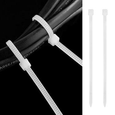 Imagem de Braçadeira de nylon, braçadeira durável Braçadeira de cabo industrial Tiras de braçadeira Fio de cabo industrial para artesanato de jardinagem