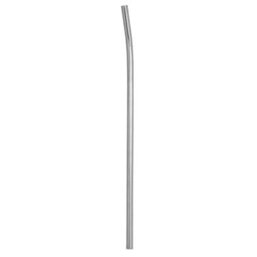 Imagem de Canudo De Aço Inox Reutilizável Ecológico Curvado 6,3mm 21cm